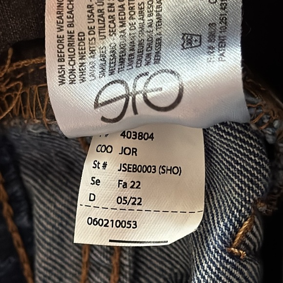 Sam Edelman High Rise Slim Straight Jeans - Picture 9 of 13